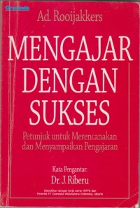 MENGAJAR DENGAN SUKSES