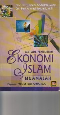 METODE PENELITIAN EKONOMI ISLAM ( MUAMALAH )