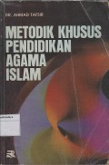 METODIK KHUSUS PENDIDIKAN AGAMA ISLAM