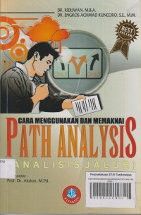 CARA MENGGUNAKAN DAN MEMAKNAI PATH ANALYSIS
(ANALISIS JALUR)