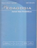 PEDAGOGIA
JURNAL ILMU PENDIDIKAN