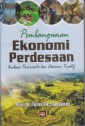 PEMBANGUNAN EKONOMI PERDESAAN BERBASIS PARIWISATA DAN EKONOMI KREATIF