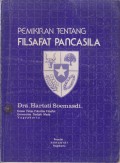 PEMIKIRAN TENTANG FILSAFAT PANCASILA