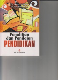 PENELITIAN DAN PENILAIAN PENDIDIKAN