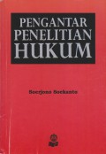 PENGANTAR PENELITIAN HUKUM