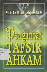 PENGANTAR TAFSIR AHKAM