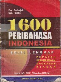 1600 PRIBAHASA INDONESIA