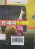 PSIKOLOGI PENDIDIKAN