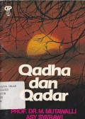 QADHA DAN QADAR