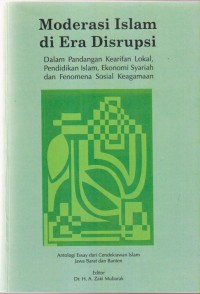 Moderasi Islam di Era Disrupsi