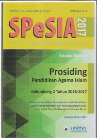 SPeSIA Seminar Penelitian Sivitas Akademika Unisba Fakultas Tarbiyah Prosiding Pendidikan Agama Islam Gelombang 2 tahun 2016 - 2017