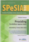 SPeSIA Seminar Penelitian Sivitas Akademika Unisba Fakultas Tarbiyah Prosiding Pendidikan Agama Islam Gelombang 2 Tahun 2015-2016