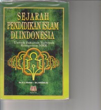 SEJARAH PENDIDIKAN ISLAM DI INDONESIA