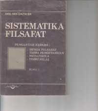 SISTEMATIKA FILSAFAT