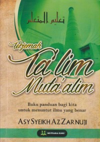 TERJEMAH TA'LIM MUTA'ALLIM