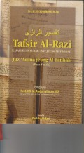 TAFSIR AR-RAZI ; KASALUYUAN SURAT,AYAT JEUNG MUFRODAT