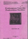 PEMBANGUNAN UMAT DAN PEMBENTUKAN KARAKTER