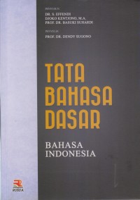 Tata Bahasa Dasar Bahasa Indonesia