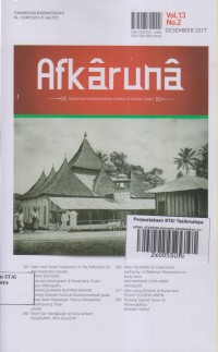 JURNAL AFKARUNA 
Indonesian Interdisciplinsry Journal OF Islamic Studies