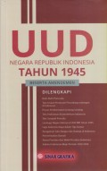 UUD NEGARA REPUBLIK INDONESIA TAHUN 1945 BESERTA AMENDEMEN
