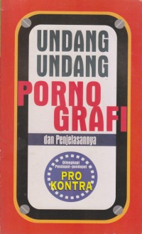 Image of UNDANG-UNDANG PORNO GRAFI