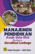 MANAJEMEN PENDIDIKAN ANAK USIA DINI BERBASIS AKREDITASI LEMBAGA