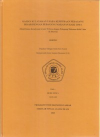 PENGARUH PENGETAHUAN ZAKAT DAN TINGKAT PENDAPATAN TERHADAP MINAT MASYARAKAT MEMBAYAR ZAKAT DI UPZ KELURAHAN TUGUJAYA (STUDI MASYARAKAT KELURAHAN TUGUJAYA)