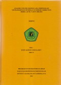 ANALISIS VOLUME EKSPOR LADA INDONESIA KE 
VIETNAM DENGAN PENDEKATAN ERROR CORRECTION 
MODEL (ECM) TAHUN 2000-2021