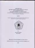 IMPLEMENTASI METODE TAHSIIN AR-RIYAADHATU AL-LISAAN DALAM MENINGKATKAN KEFASIHAN MEMBACA AL-QUR'AN SISWA
(penelitian Tindakan Kelas pada Siswa Ibtida Pondok Pesantren Miftahul Khoer Indihiang Kota Tasikmalaya)