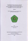 ANALISIS NILAI-NILAI ETIKA DALAM KITAB
ASY-SYAMAIL AL-MUHAMMADIYAH KARYA
IMAM AT-TIRMIDZI DAN RELEVANSINYA DNGAN
PENDIDIKAN AGAMA ISLAM MASA KINI