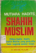 MUTIARA HADIST SHAHIH MUSLIM