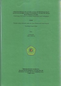 STRATEGI PENGELOLAAN KELAS DALAM MENINGKATKAN 
AKTIVITAS PEMBELAJARAN PENDIDIKAN AGAMA ISLAM
DUDI PEKERTI (PAI-BP)
(Studi Kasus SDN Karikil Kecamatan Mangkubumi Kota Tasikmalaya)