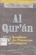 AL QUR'AN KEMISKINAN DAN PEMERATAAN PENDAPATAN