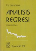 ANALISIS REGRESI EDISI KEDUA