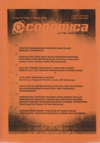ECONOMICA JURNAL EKONOMI ISLAM