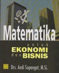 MATEMATIKA UNTUK EKONOMI DAN BISNIS