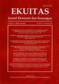 EKUITAS (Jurnal Ekonomi dan Keuangan)