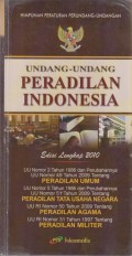 UNDANG-UNDANG PERADILAN INDONESIA