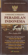 UNDANG UNDANG PERADILAN INDONESIA
