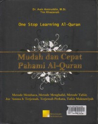 MUDAH DAN CEPAT PAHAMI AL-QURAN