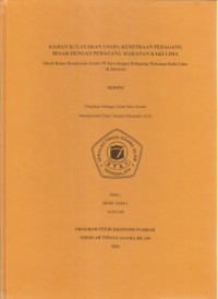 ANALISIS PRAKTIK AKAD MUDHARABAH DALAM USAHA BUDIDAYA IKAN MAS (STUDI KASUS MUTIARA IKAN KP.CIRERESE DESA.TAWANG KEC.PANCATENGAH KAB.TASIKMALAYA)