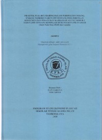 PRAKTEK JUAL-BELI DARING DALAM PERSPEKTIF UNDANG-UNDANG NOMOR 8 TAHUN 1999 TENTANG PERLINDUNGAN KONSUMEN DAN PERATURAN MAHKAMAH AGUNG NOMOR 2 TAHUN 2008 TENTANG KOMPILASI HUKUM EKONOMI SYARIAH (Studi Pada Situs JD.ID dan Lazada)