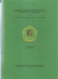 INTERNALISASI NILAI-NILAI PENDIIDKAN ISLAM DALAM
MENUMBUHKAN MODERASI BERAGAMA DI SEKOLAH
(Studi Penelitian di MAN 7 Tasikmalaya)