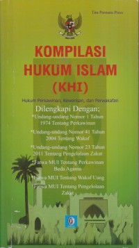 KOMPILASI HUKUM ISLAM (KHI)