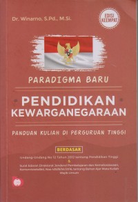 PARADIGMA BARU 
PENDIDIKAN KEWARGANEGARAAN