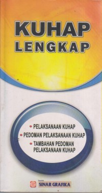 KUHAP LENGKAP