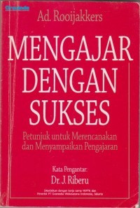 MENGAJAR DENGAN SUKSES