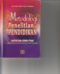 METODOLOGI PENELITIAN PENDIDIKAN