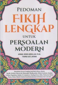 PEDOMAN FIKIH LENGKAP UNTUK PERSOALAN MODERN