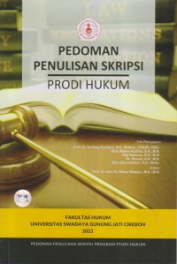 PEDOMAN PENULISAN SKRIPSI PRODI HUKUM